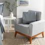 Imagem de Kit Cobre Leito Colcha Clean Casal Dupla Face - Cinza