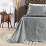 Imagem de Kit Cobre Leito Colcha Sublime Queen Micropercal 200 Fios