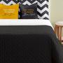 Imagem de Kit Cobre Leito Queen Size 07 Peças Colcha Dupla Face com Almofadas Luxuria