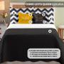 Imagem de Kit Cobre Leito Queen Size 07 Peças Colcha Dupla Face com Almofadas Luxuria
