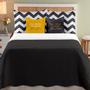 Imagem de Kit Cobre Leito Queen Size 07 Peças Colcha Dupla Face com Almofadas Luxuria