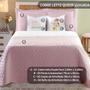 Imagem de Kit Cobre Leito Queen Size 07 Peças Colcha Dupla Face com Almofadas Luxuria