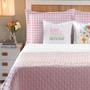 Imagem de Kit Cobre Leito Queen Size 07 Peças Colcha Dupla Face com Almofadas Luxuria