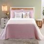 Imagem de Kit Cobre Leito Queen Size 07 Peças Colcha Dupla Face com Almofadas Luxuria