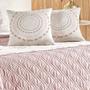 Imagem de Kit Cobre Leito Queen Turin com Almofadas e Peseira 180 Fios 10 Peças - Rose