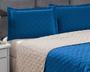 Imagem de Kit Cobre Leito Realeza Casal Queen Cama Box Varias Cores 