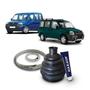 Imagem de Kit Coifa Borracha Graxa Abraçadeira Homocinética Nakata Lado Roda Fiat Doblo 2002 2003 2004 2005 2006 2007 2008 2009