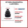 Imagem de Kit Coifa Borracha Graxa Abraçadeira Homocinética Original Nakata Lado Roda Volkswagen Polo 2012 2013 2014 2015