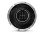 Imagem de Kit Coifa de Cambio Manopla Gol G3 1999 2000 2001 2002 2003 2004 2005 Preto com Base Cromada com Bola Preta e Anel Cromado