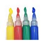 Imagem de Kit Cola Colorida 4 Cores Tinta Escolar Lavável Acrilex
