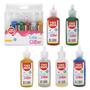 Imagem de Kit Cola colorida com glitter divertida