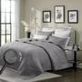 Imagem de Kit Colcha Casal Cinza Lumiere Sortimento 1 Corttex