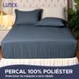Imagem de Kit Colcha Casal em Matelassê Sleep Beliche Bicama Box com Elástico 3 Peças Percal Poliéster - Lavive