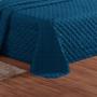 Imagem de Kit Colcha Cobre Leito Casal Queen 3 Peças Dupla Face 170 Fios Com Vies Matelado Realeza