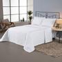 Imagem de Kit Colcha Cobre Leito Com 3 Peças Soft Matelado King - Valle Enxovais