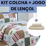 Imagem de Kit Colcha Infantil Para Menino Com Lençol Fronha Completo