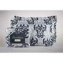 Imagem de Kit Colcha Montblanc Imperial 103 Navy Solteiro 180x230cm