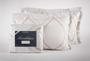 Imagem de Kit Colcha Montblanc Orvalho 03 Creme Cotton Casal Queen