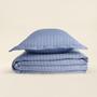 Imagem de Kit Colcha Queen Mesh Azul - ACASA