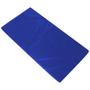 Imagem de Kit Colchonete Azul + Par de Caneleira De Peso 5kgs Profissional + 5 Mini Band Elástico para Exercícios + Corda