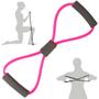 Imagem de Kit Colchonete Eva + Extensor 1 Via + Extensor em Oito Tensao Leve Exercicios Fisicos Liveup Sports