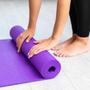 Imagem de Kit Colchonete Tapete Yoga Ginástica Pilates + Clipe de Perna Yoga