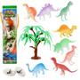 Imagem de Kit Coleção Animal 22 Peças Dinossauros de Brinquedo