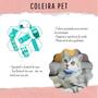 Imagem de Kit Coleira + Escova De Dentes Pets Para Cachorros Gatos