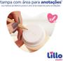 Imagem de Kit Coletor Bomba Coletora de Leite Materno Lillo Mamy com 3 frascos 120ml Silicone de 18 Meses a 3 Anos