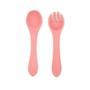 Imagem de Kit Colher Em Silicone Imp - Rosa