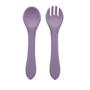 Imagem de Kit Colher Em Silicone Imp - Roxo