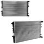 Imagem de Kit Colisão Polo Sedan 1.6 Gasolina Manual 2002 A 2006 Radiador Condensador e Eletroventilador