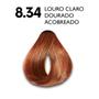 Imagem de Kit Coloração Haskell 8.34 Louro Claro Dourado Acobreado