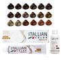 Imagem de Kit Coloração Itallian Color 5.00 Castanho Claro Plus + Oxi 30
