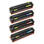 Imagem de Kit Colorido de Toner Compatível com CF510A CF511A CF512A CF513A para M154A M154NW M180N M180NW