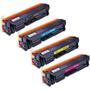 Imagem de Kit Colorido de Toner Compatível com CF510A CF511A CF512A CF513A para M154A M154NW M180N M180NW