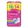Imagem de Kit Com 02 Absorvente Intimus Gel - Suave Com Abas - 16 Un