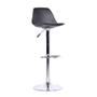 Imagem de Kit com 02 Banquetas Alta Giratória Estofada Eames LS-134 Preto - Best