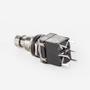 Imagem de Kit Com 02 Chave Dpdt Circuito Impresso Pedal Footswitch Momentânea