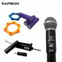 Imagem de Kit com 02 Microfones P2 Wireless Kapbom KA-M87B
