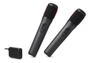 Imagem de Kit Com 02 Microfones Sem Fio Jbl Original Wireless Bateria Recarregável Karaoquê