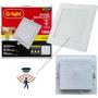 Imagem de Kit com 02 Painéis Backlight G-Light EcoLED Quadrado EMBUTIR 18W 6500K Autovolt com Sensor de Presença