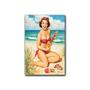 Imagem de Kit com 02 Quadros Placas MDF 3mm Pin-Up Decoração Parede