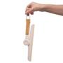 Imagem de Kit com 02 Rodos de Pia Dobravel em Bambu Off White