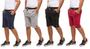 Imagem de Kit com 04 bermudas de moletom basica wooks