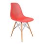 Imagem de Kit com 04 Cadeiras De Jantar Eames Colmeia Vermelha