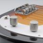Imagem de Kit Com 05 Knobs Flat Top Compatível com Potenciômetros CTS para Guitarra e Baixo