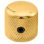 Imagem de Kit Com 05 Knobs Metal Para Guitarra e Contra Baixo Com Parafuso Dourado