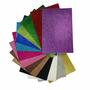 Imagem de Kit com 05 Placas de Eva com Glitter Make +