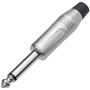 Imagem de Kit Com 05 Plugs Mono P10 Com Baquelit Rabicho Prof.